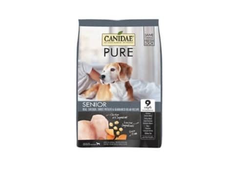 CANIDAE Grain Free PURE Senior Limited Ingredient Chicken, Sweet Potato and Garbanzo Bean Recipe Dry Dog Food