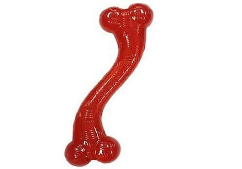 Ethical Pet Play Strong Rubber S shaped Tough Dog Chew Toy