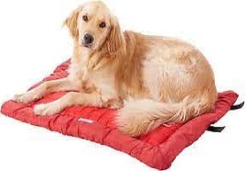 Kurgo Loft Wander Pillow Dog Bed Chili Red