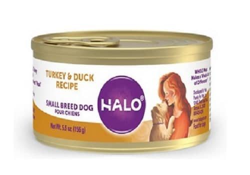 Halo Turkey & Duck Recipe Grain-Free Small Breed Canned Dog
